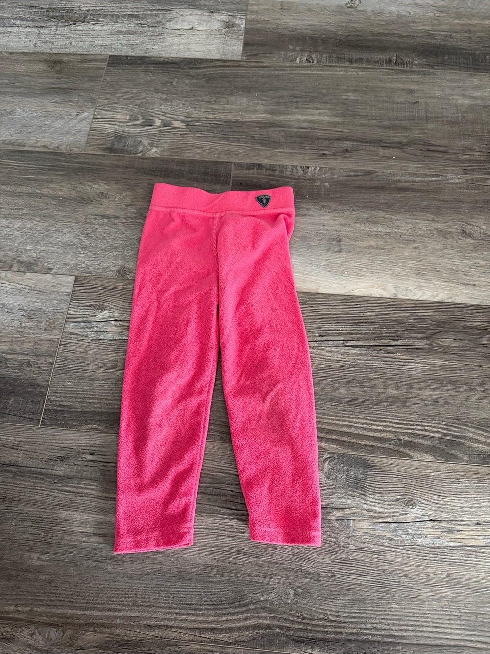 Kombi Girls Pink Fleece Leggings - Cozy Baselayer Bottoms